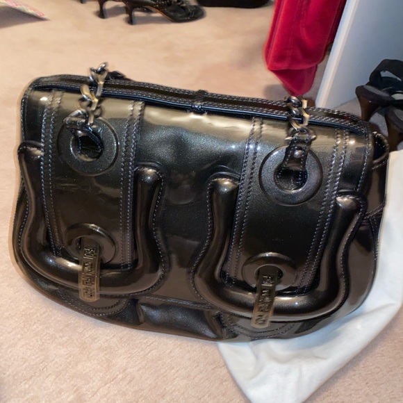 Authentic vintage Fendi leather B. bag (never used, tags still attached) - Picture 2 of 7